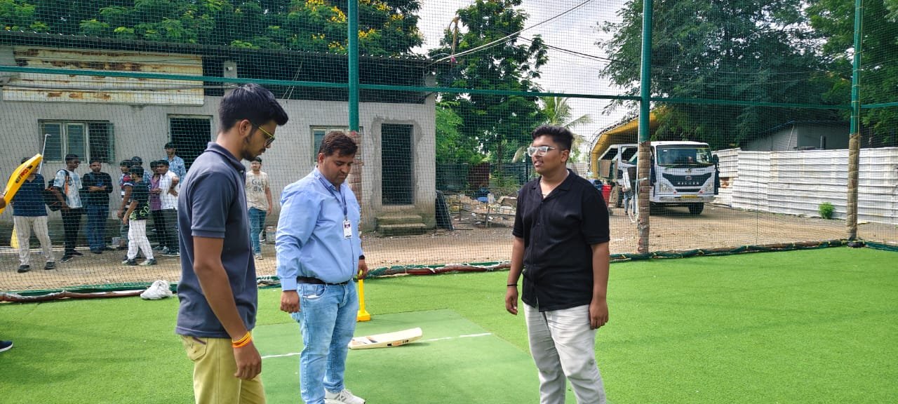 The Intra-Departmental Box-Cricket Tournament held on 10 September 2025 for Premium was an energetic and engaging event that showcased the spirit of teamwork, competition, and enthusiasm among Premium Students. With 05 dynamic teams participating, the tournament witnessed exciting matches filled with talent and determination.  
The Final stage was the most thrilling moment of the day, featuring a tough contest between B. Tech 1st Year and B. Tech 3rd Year teams. After an intense battle, the B. Tech 1st Year team emerged as the champions, displaying excellent coordination, sharp strategies, and true sportsmanship throughout the tournament.  
The event concluded with cheers, joy, and appreciation for the efforts of all players, organizers, and supporters who contributed to making the tournament a grand success. 
